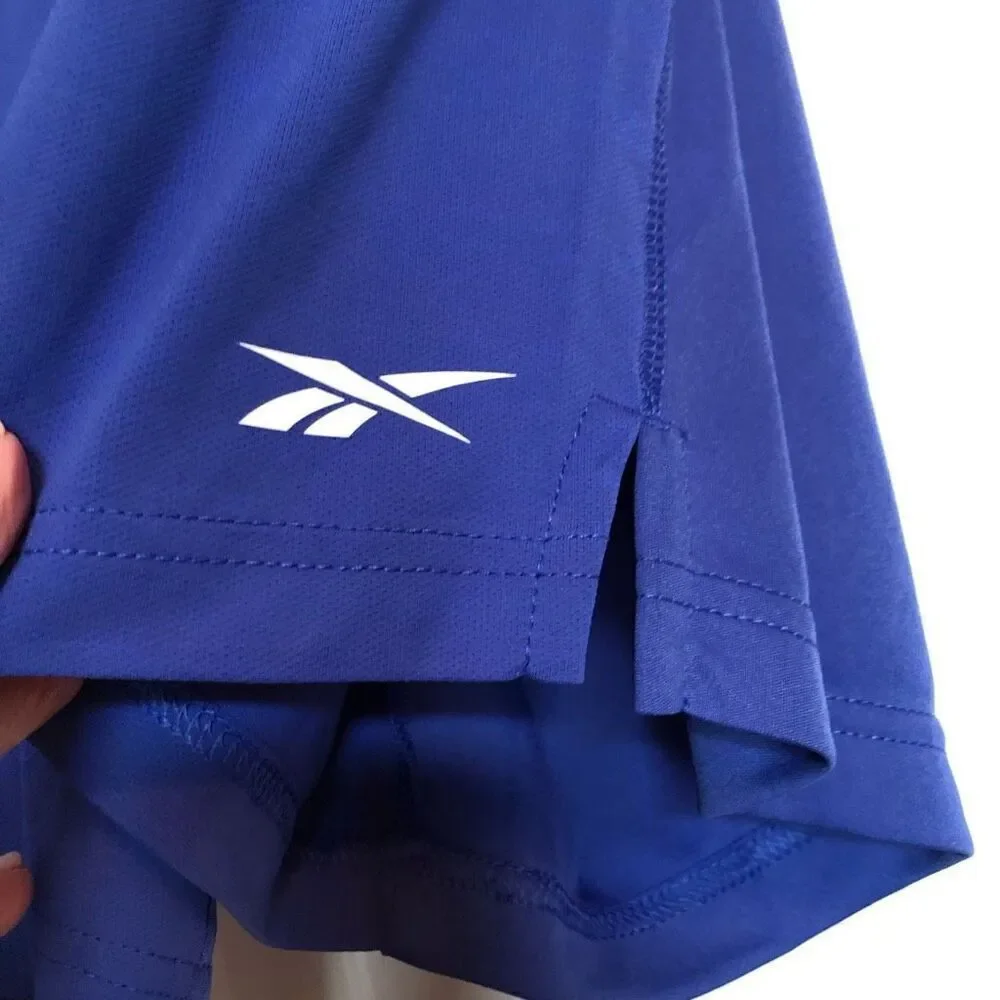 REEBOK - NWT - M Sz Medium Speedwick Active Shorts in Victor Blue. POCKETS!